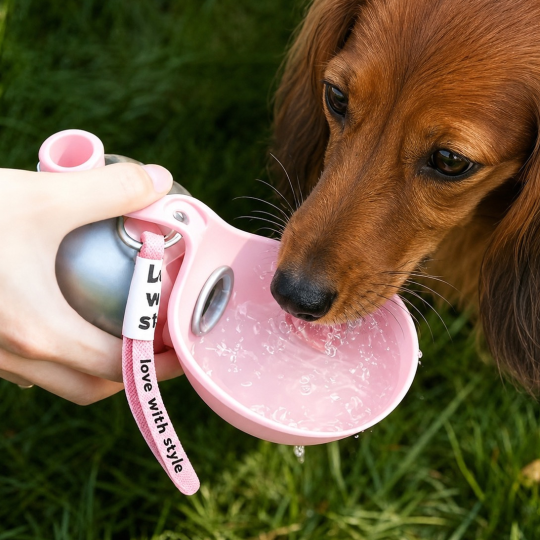 HydroPaw™ Botella portátil para perros